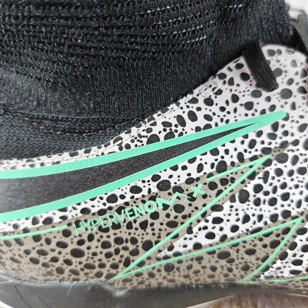 Nike HypervenomX Proximo IC Safari JR Soccer Shoes 6Y White 820118-103 Training